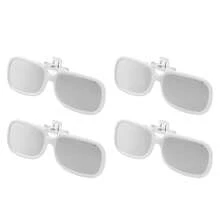 Especificaciones Tipo de artículo: Gafas para eclipse solar Material: Plástico  Lista del paquete: 4 gafas para eclipse solar - Blanco - Ver 1