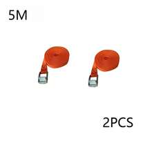 2 szt. Lina napinająca do samochodu, mocny pas z grzechotką, pasek mocujący do bagażu samochodowego, do ciężarówki, motocykla, roweru, łodzi