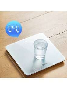 Midea CW6 Smart Health Scale: High-Precision Measurement, Multi-Person Data Storage, LED Large Display, Suitable For The Whole Family