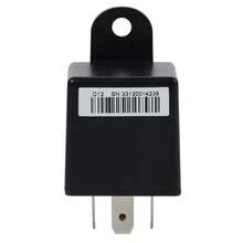 Rele de localizacion GPS aplicacion inalambrica 4G alarma antirrobo para coches camiones motos seguimiento en tiempo real geolocalizacion historial rutas zonas seguras notificaciones remoto corte motor compatible con smartphone instalaciones profesionales y uso particular - Negro - Ver 4