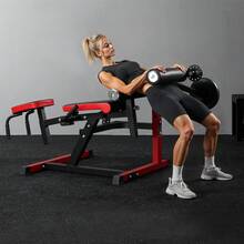 Leg Extension And Curl Machine, Seated Leg Rotary Extension For Thigh, Adjustable Lower Body Specialty Exercises Equipment, Heavy Duty Workout Bench For Home Gym, 550 LBS Capacity - Multifunctional Training 550 Lbs - View 9