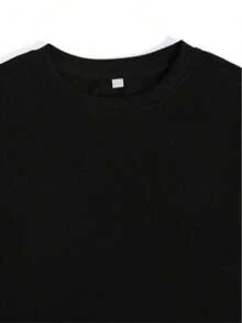 Camiseta para Hombre de Verano: Adecuada para el Transporte Diario Camiseta de algodón negro para hombre con el texto "NO BOXING NO LIFE" - Negro - Ver 2