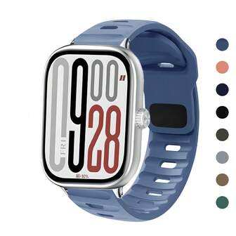 Correa de silicona para Redmi Watch 5, compatible con Redmi Watch 4, Mi Band 8/9 Pro, brazalete deportivo transpirable