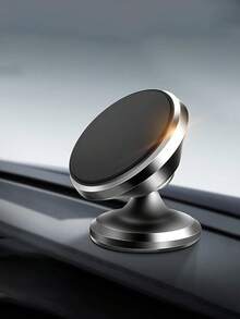 1 件合金磁性车载手机支架，通用仪表盘车载手机支架，360° 旋转，兼容 等 - 磁吸支架 - 查看 11