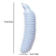 2 件装狗狗玩具黄瓜咀嚼棒，耐用出牙咀嚼玩具，适合幼犬、泰迪、小型/中型/大型犬 - 彩色 - 查看 7