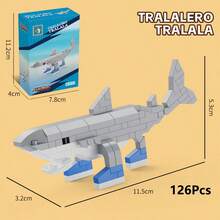 Tung Tung Sahur‌ Figure Block Toy Tralalero Tralala‌,LiriLi Larlla‌,‌Boneca Ambalam‌ Figure Toys Building Blocks Gift Party Favors