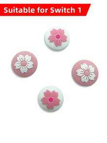 4pcs Joystick Caps Covers Only For Nintendo Switch Joy-Con 1st Generation Controller - Multicolor - View 1