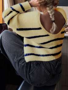 Rayas amarillas y azules