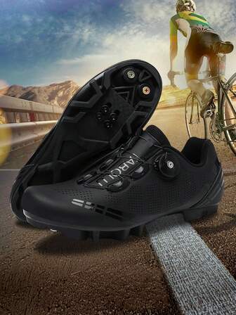 Professional MTB Unisex Cycling Shoes For Men And Women,Mountain Bike Cycling Bike Boots Athletic & Outdoor Shoes Racing Speed Sneakers Trail Mountain Bicycle Footwear,Anti-Slip And Wear-Resistant,Lightweight And Comfortable,Fashion Walking Outdoor Bike Shoes