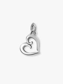 1 chiếc vòng tay DIY hình trái tim bằng bạc Sterling 925, món quà tinh tế, vật dụng cần thiết cho mùa tựu trường, phụ kiện cho ba lô tuổi teen, đồ dùng không thể thiếu cho sinh viên đại học, phụ kiện tựu trường giá cả phải chăng. - Kiểu 3 - Xem 4