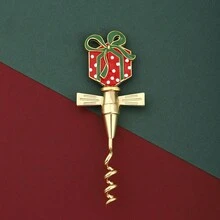 Weihnachts-Rotwein-Flaschenöffner, Bär- & Hund-Hut-förmiger Weinöffner, Weihnachtsgeschenk - Verschiedenfarbig - Übersicht 16