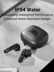 Tai nghe không dây thực sự Wave Flex Âm trầm sâu Vừa vặn thoải mái Pin 32 giờ Chống nước và bụi theo tiêu chuẩn IP54 Gọi rảnh tay Tương thích với Trợ lý giọng nói VoiceAware Thiết kế dạng mở Tai nghe Bluetooth JBL Vibe Flex - màu đen - Xem 8