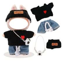 Pulover, Blugi, Geantă rafinată, Geantă de pânză, Bandoiță, Set ochelari de soare, Accesorii de modă, Crăciun, Halloween, Sărbătoare, Cadou de ziua de naștere (Excluzând păpușa)