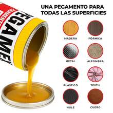 VINILMAX Resistol 5100 Pegamento de Contacto Profesional Multiusos 1 L y 1 Galón – Adhesivo Industrial Súper Fuerte, Resistente al Agua y Calor, para Madera, Fórmica, Cuero, Alfombra, Plástico, Metal, Textiles, Tapicería, Carpintería, Manualidades y Reparaciones - 1 lt - Ver 3