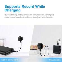 Security Cameras Wireless Wifi Indoor,HD 1080P Mini Camera Wireless Wifi Security Cam Night Vision Motion Detects With 360 °   Adjust For Home Outdoor Indoor Gifts