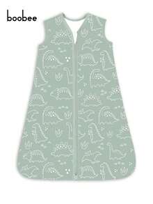 1pc Baby Sleeveless Sleep Sack, Suitable For 0-12 Months, Anti-Kick Sleeping Bag, Super Soft & Comfortable, Perfect Gift For Baby On Christmas, Halloween, Thanksgiving