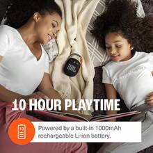 JBL 四夹式便携迷你蓝牙音箱，音质惊艳，低音强劲，内置登山扣，IP67级防水防尘，10小时超长播放时间，适合居家、户外和旅行使用。 - 水鴨藍 - 查看 7