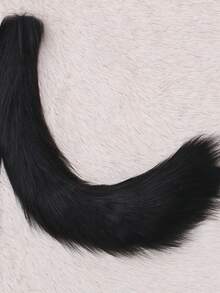 Cat Fox Tails Plush Anime Cosplay Big Tails Dog Furry Tail Wolf Tail Role Play Party Performance Props For Women Fall Halloween Accessories - Multicolor - View 6