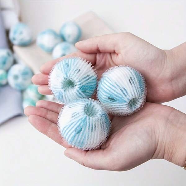 Pet Hair Remover Washing Machine Balls, Fluffy Laundry Balls - Non-Stick, Washing Machine Cleaning Balls, Reusable And Durable Lint Collector, Keep Clothes And Bedding Lint-Free, A Must-Have For Pet Owners - Enhance Your Laundry Experience