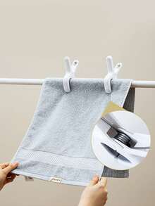 3个装防风衣钩。塑料衣钩，毛毯晾衣钩，防风衣钩。将毛巾、衣物和毛毯挂在衣架上晾干。耐用、防刮，塑料材质，非常适合晾衣和晾衣。 - 彩色 - 查看 3