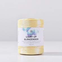 1mm Iridescent Metallic Thread - 550m/1804.46ft Spool, Suitable For DIY Crochet, Lace And Home Decor | Options: Burgundy, Pink, Yellow, Bags, Christmas Decorations, Yarn - Multicolor - View 17