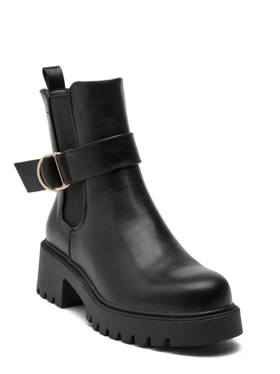 RevReaL Fashionable And Personalized Short Boots - Black - View 1