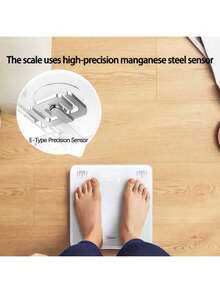 Midea CW6 Smart Health Scale: High-Precision Measurement, Multi-Person Data Storage, LED Large Display, Suitable For The Whole Family