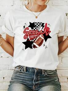 Oklahoma Oners Football T-Shirt, Oklahoma Oners Football , OU Oners Rel, Gameday Rel, Rority Clog, OU ,220g White Cotton Short Sve T-Shirt Is The Best Gift For , Best , Relats, Let Them Feel Cool And Comfortable In Summer - 白色3 - 查看 1