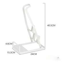 1PC Vertical Hole-Free Vacuum Cleaner Storage Rack, Multifunctional Storage Rack, Space-Saving Home Accessories, Suitable For Bathroom Mop, Indoor Kitchen Tidying,Floor Storage Rack, Tool Storage Rack, Mop Rack, Suitable For And Other Brand Products