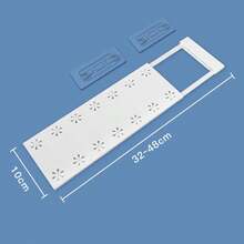 1 kệ chia tủ quần áo có thể mở rộng, không cần khoan, thích hợp cho ký túc xá, tủ, phòng tắm, giá để đồ nhà bếp - Nhiều màu - Xem 7