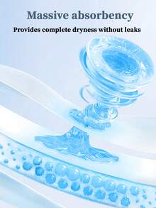 10/30 piezas, Bragas menstruales, Toallas sanitarias, Toallas sanitarias tipo pantalón para la noche, Anti-fugas laterales, Transpirables, Altamente absorbentes, Suaves y transpirables, Bragas de menstrual, Buen sueño toda la noche, Ropa interior menstrual a prueba de fugas, Ropa interior absorbente