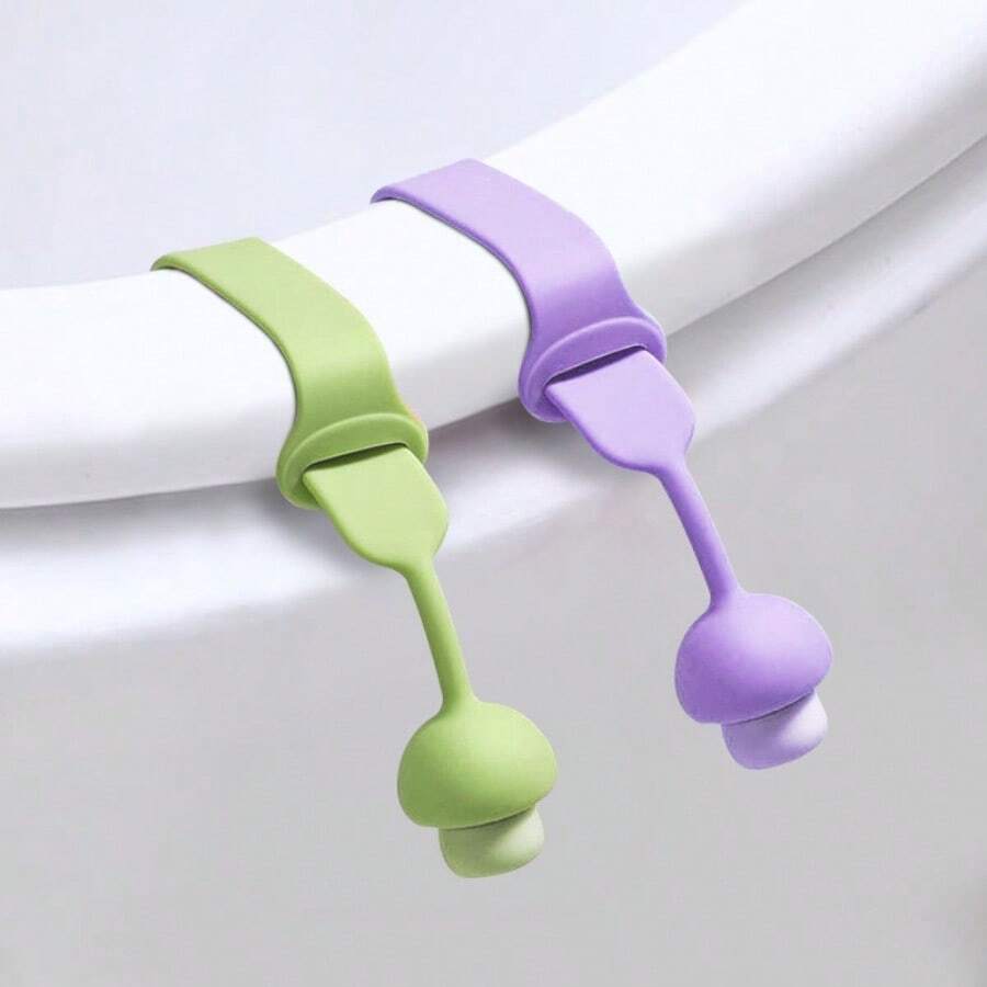 Cute Silicone Toilet Lid Lifter, Hygiene Anti-Dirty Hand Bathroom Accessory, Lid Lifting Handle