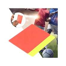 1 件红黄牌裁判笔记本，适用于各种体育赛事，配有皮套、铅笔，小巧便携，可记录裁判判罚 - 彩色 - 查看 8