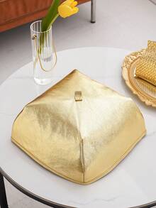 1 Stück Speiseabdeckung, Isolationsabdeckung, faltbare Tischdecke für den Esstisch, staubdicht und fliegenabweisende Haushaltsküchenabdeckung mit Schirm, rechteckige mückenabweisende Küchenabdeckung