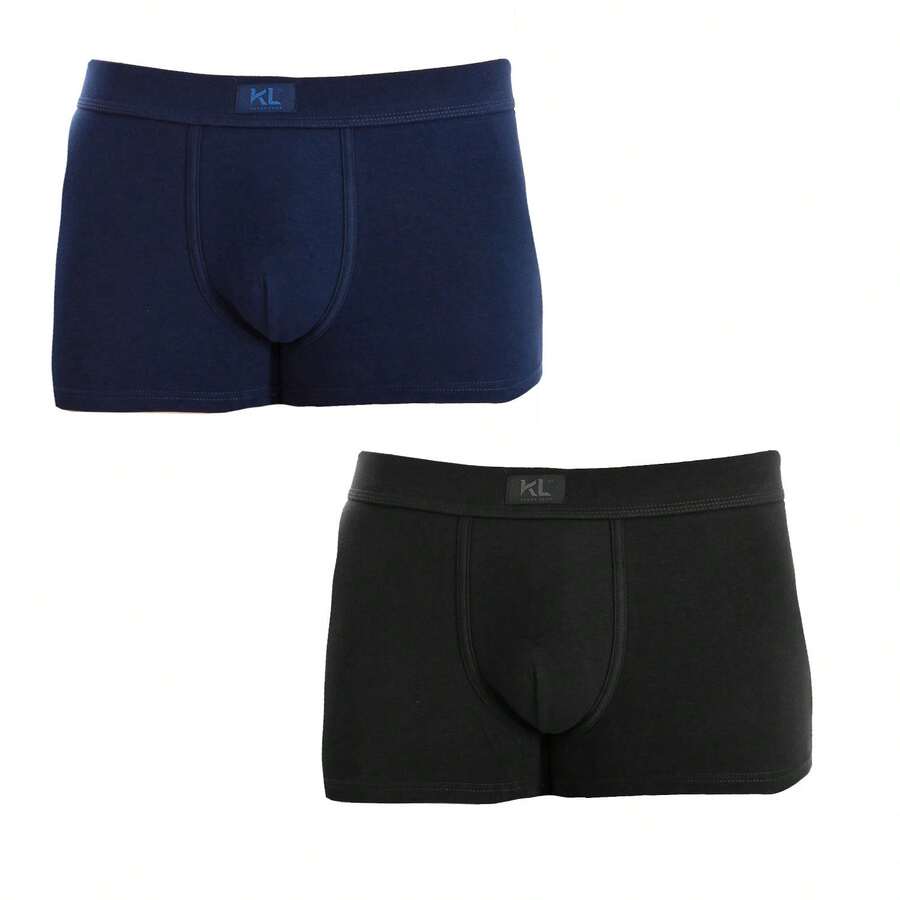 Kisses and Love Men Trunks - Black-blue - View 1