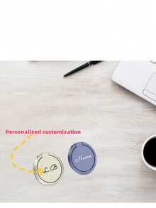 1pc Customized Personalized Name Phone Holder, Thin Adhesive Backing Suitable For All Phones