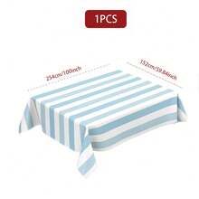 1/36 chiếc khăn trải bàn hình chữ nhật và tròn theo chủ đề Oktoberfest, sọc xanh trắng, kẻ caro, chanh, khẩu hiệu lễ hội bia, họa tiết thùng, thích hợp cho tiệc ngày lễ, họp mặt gia đình, trang trí không khí lễ hội, nhà bếp, phòng ăn, phòng khách, tiệc khách sạn - sọc xanh và trắng - Xem 11