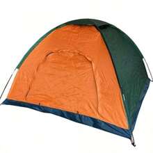 Casa de campaña familiar diferentes diseños tiendas camping equipo exterior resistente fácil armado aventura viajes naturaleza - Multicolor - Ver 2