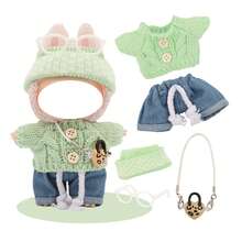 Pulover, Blugi, Geantă rafinată, Geantă de pânză, Bandoiță, Set ochelari de soare, Accesorii de modă, Crăciun, Halloween, Sărbătoare, Cadou de ziua de naștere (Excluzând păpușa)