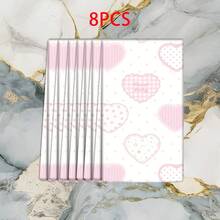 Conjunto de 2/4 peças, panos de prato, estampa de bolinhas em formato de coração, toalhas modernas de microfibra superabsorventes, panos de prato para cozinhar e assar, panos de prato, toalhas de limpeza, toalhas de mão, supermacios e altamente absorventes, decoração de cozinha, presentes para vizinhos, presentes para a mãe, presentes de aniversário, presentes de inauguração para amigos, itens essenciais de cozinha, necessidades diárias