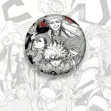 1pc GACHIAKUTA Merchandise - GACHIAKUTA Character Badges - Character Group Photo Badges - Anime Merchandise - Badges From The Thrilling Battle Anime GACHIAKUTA, The July Black Horse New Series - Rudo Badge, Engine, Zanka, Ryou, Jabber Badge - The Revenge Journey From Heaven To - Perfect Gift, Ideal Gift, Holiday Gift, Seasonal Gift, Christmas Gift, Halloween, Gift, Badge, Ornament, Backpack Charm, GACHIAKUTA Backpack Charm - Multicolor - View 7