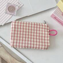 Portable Minimalist Coin Purse Women's On-The-Go Lipstick & Essentials Organizer Travel Toiletry & Document Pouch For Women Wallet Mini Wallet Purse Wallet Keychain Coin Wallet Fall Autumn Travel Wallet - Multicolor - View 7