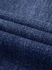 CAMEL CROWN Men's Straight Jeans Spring And Autumn Washed Retro Comfortable Stretch Casual Trousers