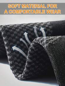 1 Pair Men's Compression Sport Kneepad Stretchy Comfortable Support Leg Shaper