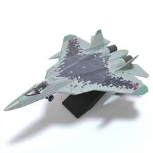 1pc F14, SU57, F22, B2, SU25, A10 Fighter Jet, Bomber Plane Model Figurine, Miniature Scale Model, Plastic Building Block Plane Model, Collectible Creative Gift, Suitable For 14+ Years Old, Christmas Gift