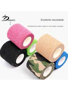 Non-Slip Tattoo Bandage 5 UNITS - Verde militar - Ver 2