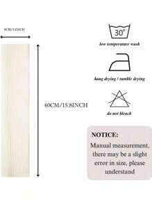 40厘米 半双装 洛丽塔风格 女士长袜 羊毛针织 脚套 臂套 Y2K风格 秋冬袜 靴套 长筒袜 圣诞礼物 - 保暖腿套 - 查看 5