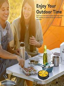 便携式阻燃蚊香架和透气防蚊面罩帽，室内/室外皆可使用——露营、徒步、钓鱼、露台、泳池边、烧烤、野餐和旅行的理想之选 - 彩色 - 查看 3