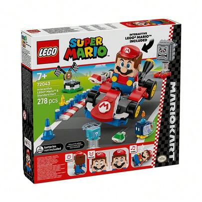  LEGO  Kart - LEGO  And Standard Kart 72043, Thích hợp làm quà tặng cho trẻ em