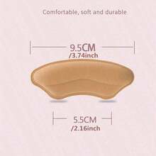 2 Pcs Heel Pads For Too Big Shoes Self-Adhesive Heel Protectors Heel Inserts Improve Shoe Fit And Comfort Prevent Heel Slippage And Blisters,Shoes And Boots Accessories